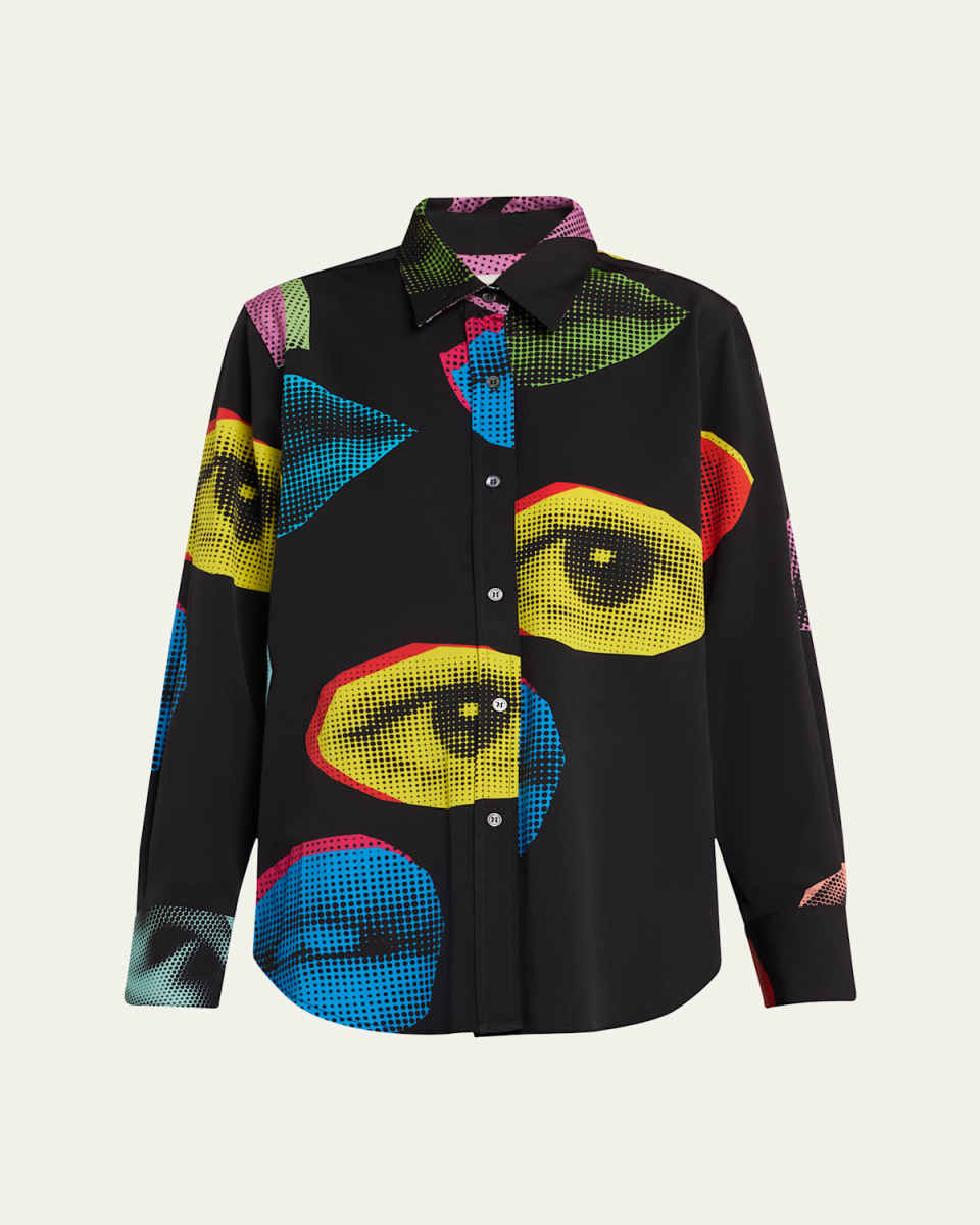 Five Senses Printed New Classic Wool Shirt